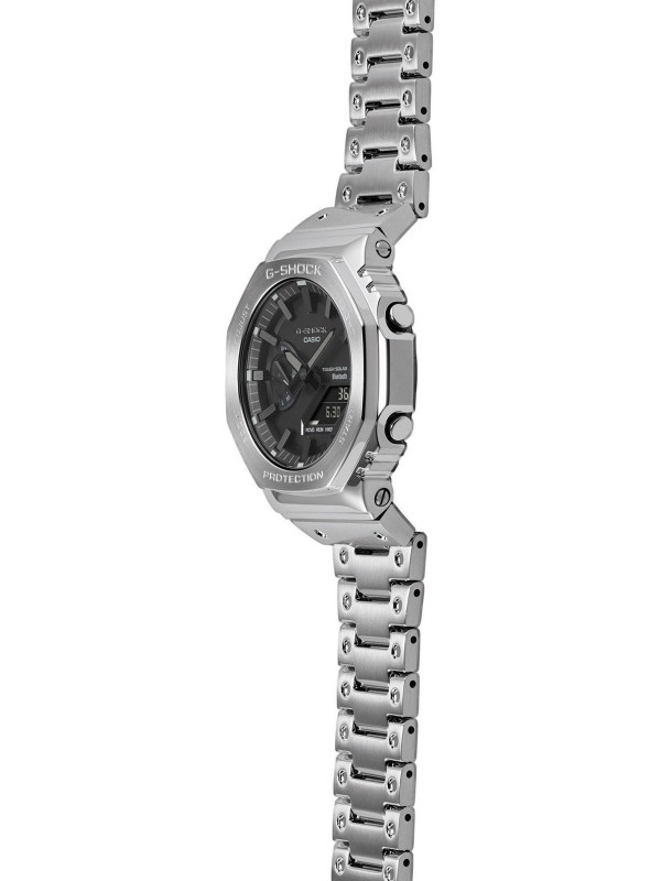 G-Shock Full-Metal muški ručni sat - višefunkcionalni model koji možete povezati sa telefonom putem Bluetooth-a, poručite u S&L Jokić online shop-u.