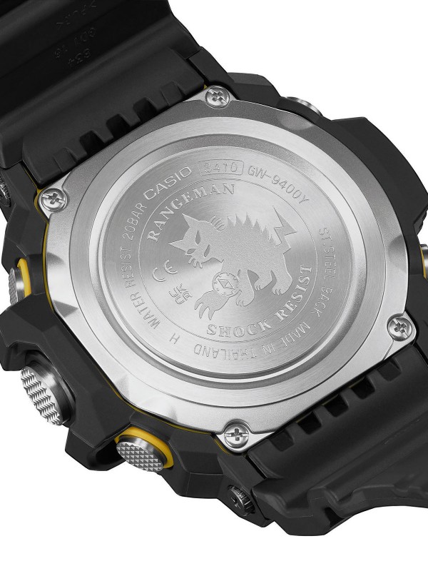 G-Shock Rangeman digitalni muški ručni sat - model Master of G kolekcije sa detaljima u žutoj boji, brzo i lako poručite putem S&L Jokić online shop-a.