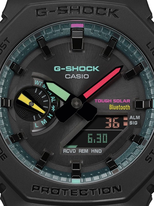 Istaknite svoju dominaciju uz - G-SHOCK CLASSIC - Oktagonalni oblik ✔️Smartphone vremene ✔️Solarna baterija ✔️- Poručite online!