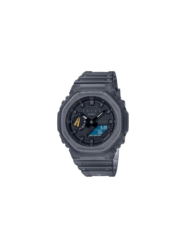 G-Shock x Futur digitalni muški sat, GA-2100FT-8AER model gumenog kućišta ojačanog karbonom, lako poručite putem S&L Jokić online prodavnice.