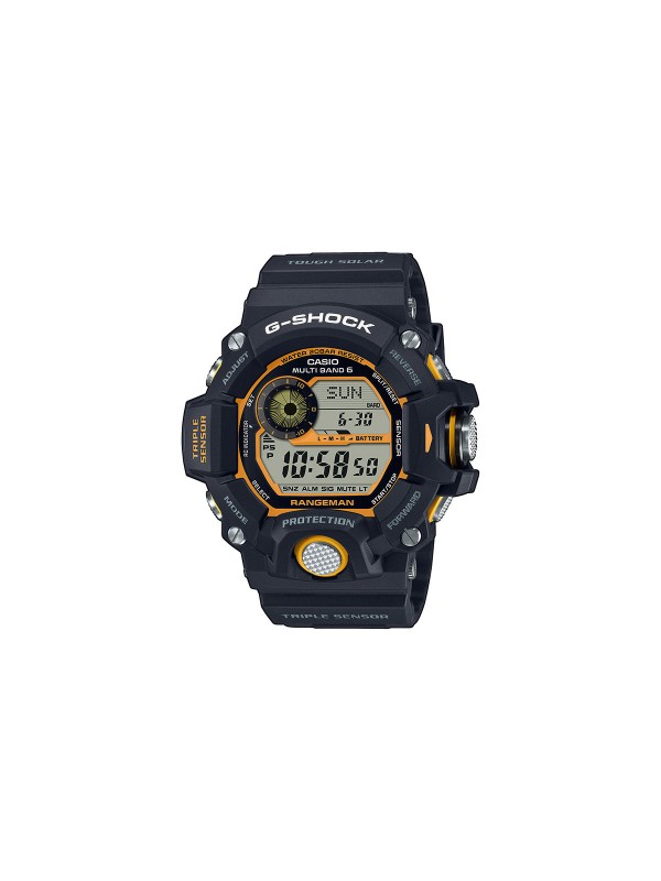 G-Shock Rangeman digitalni muški ručni sat - model Master of G kolekcije sa detaljima u žutoj boji, brzo i lako poručite putem S&L Jokić online shop-a.