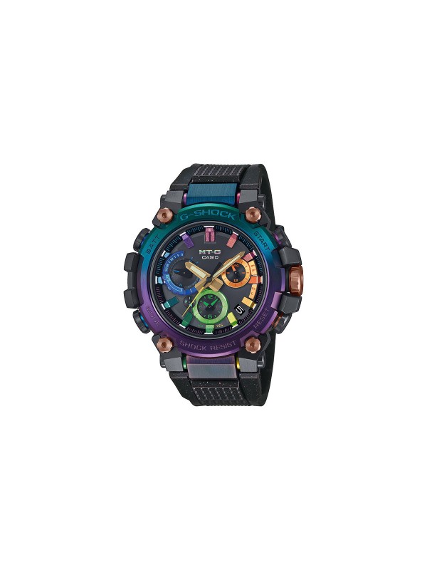 Otkrijte G-SHOCK MTG-B3000DN-1AER: Elegantan sat inspirisan maglenom svetlošću, sa Bluetooth povezivanjem, Tough Solar i LED osvetljenjem.