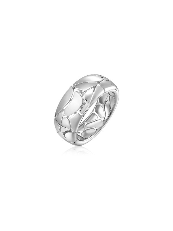 Srebrna široka narukvica PIANEGONDA CLIPEA PLA14B - minimalistički dizajn, elegantan izgled, savršena za svaku priliku. Nosite lepotu srebra svaki dan!